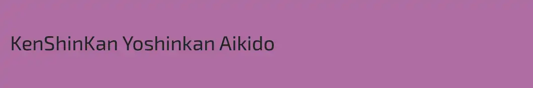 KenShinKan Yoshinkan Aikido
